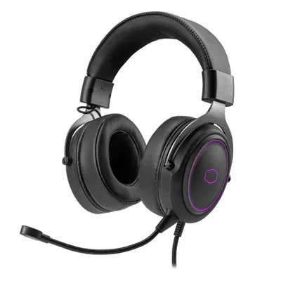 Headset Gamer Cooler Master - Controle De Volume E Microfone - RGB - 7.1 Surround - Usb - Preto