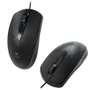 Mouse USB Com Fio, 3 Botões Ms-31 C3t Preto Nf