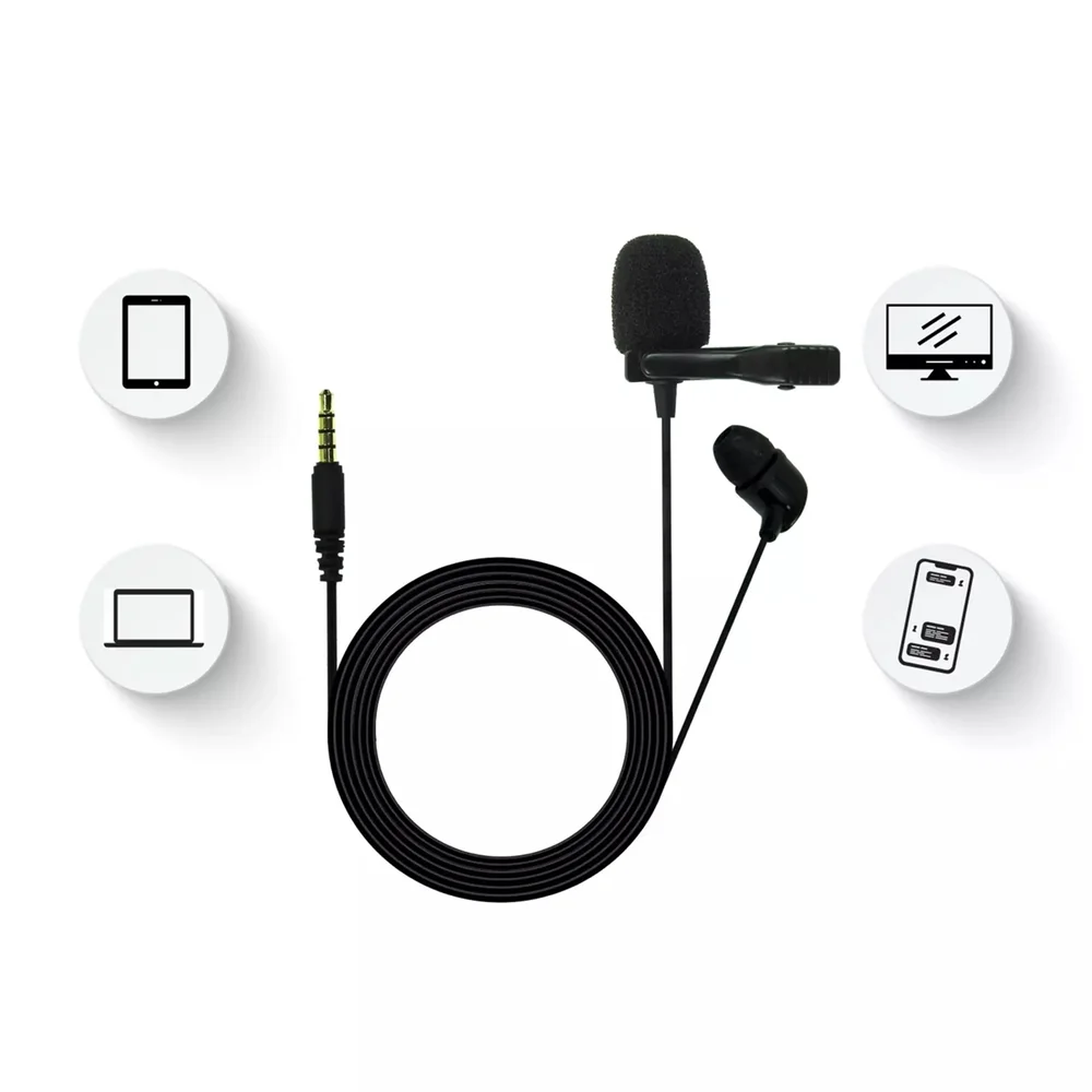 Imagem 2 de 4 do produto Microfone Jbl Cslm20 Lapela Omnidirecional