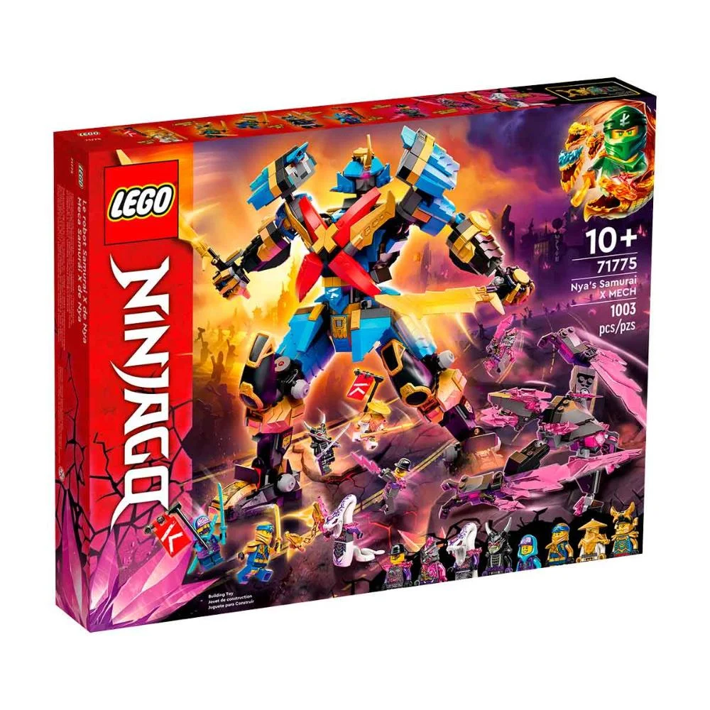 nyako LEGO Ninjago Robô Samurai X Da Nya 1003 Peças
