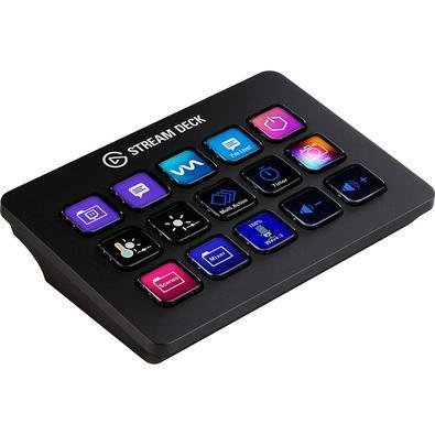 Stream Deck Elgato Mk2 15 Teclas LCD USBC KaBuM