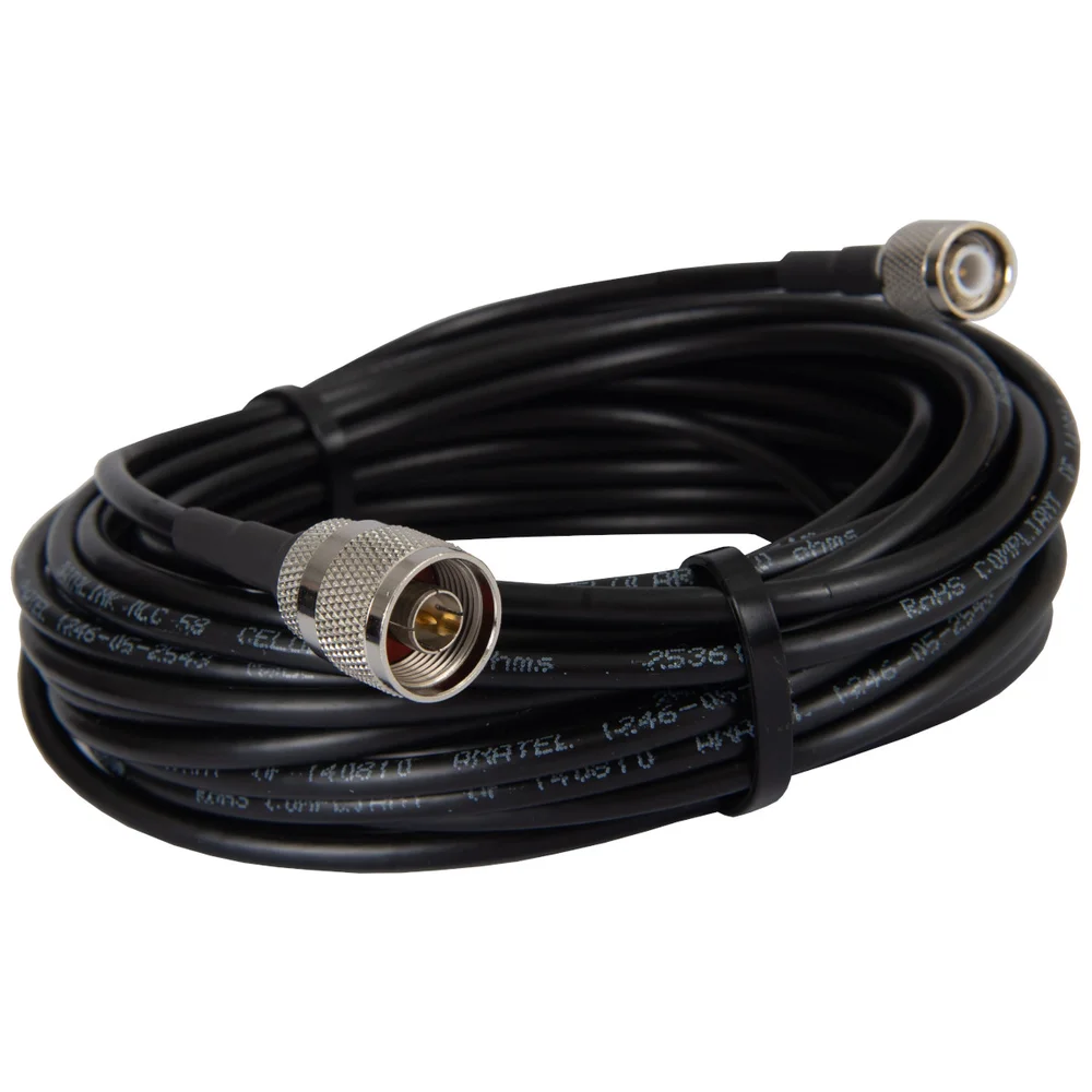 Imagem 4 de 5 do produto Cabo De Descida Proeletronic Caco-0190, Para Celular Fixo Rgc58, 10 Metros