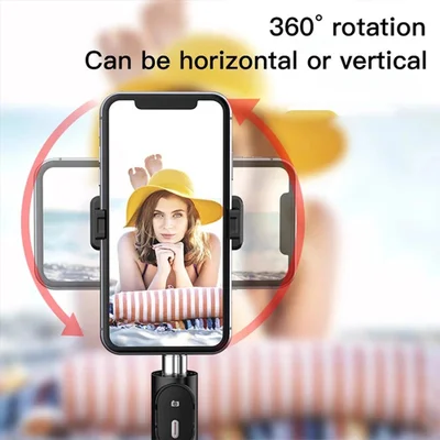 Suporte Telescópico Integrado Para Celular, Sem Fio Dobrável — foto 4