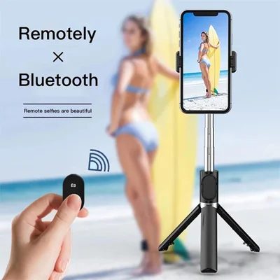 Suporte Telescópico Integrado Para Celular, Sem Fio Dobrável — foto 5