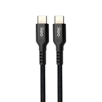 Cabo Oex Type C Para Type C 30W, 1 Metro, Preto- Ce208