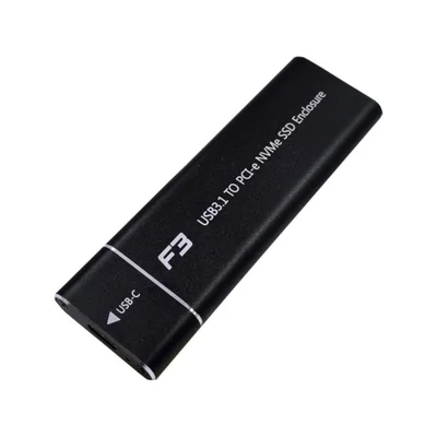 Case Adaptador SSD M.2 NVME Para USB-c,USB 3.0, F3 Cs-adp-ngff/nvme
