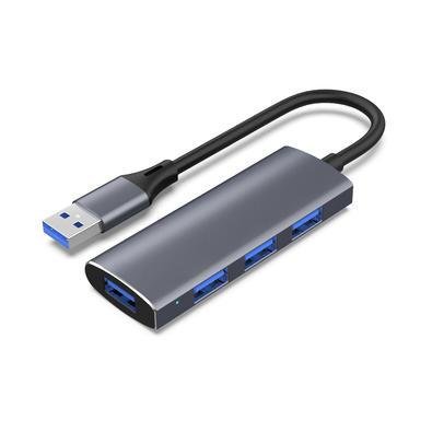 USB Hub Fy, 4 Portas, USB 3.0/2.0, Adaptador De Hub De Dados, Divisor