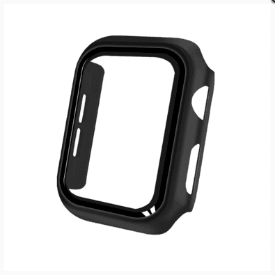 Capa Bumper Vidro Temperado Apple Watch Series 7 45mm E 40mm