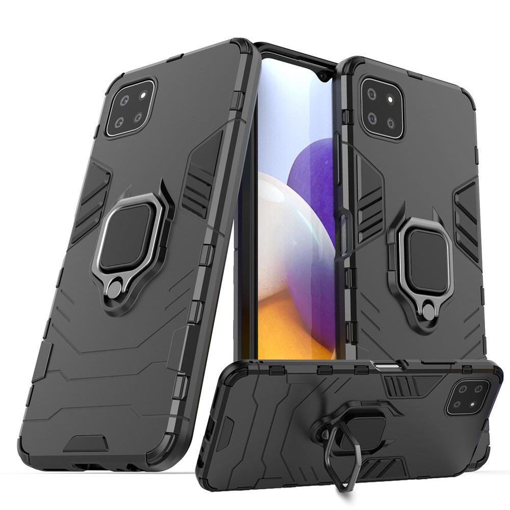 Capa Case Capinha Samsung Galaxy A22 5G, Protetora Resistente Anti Impacto  Queda Armadura Militar - Preto