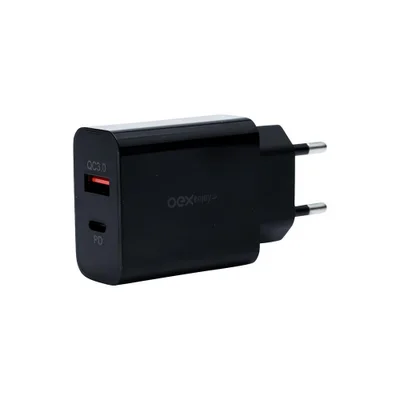 Carregador de Tomada Oex USB + Type C