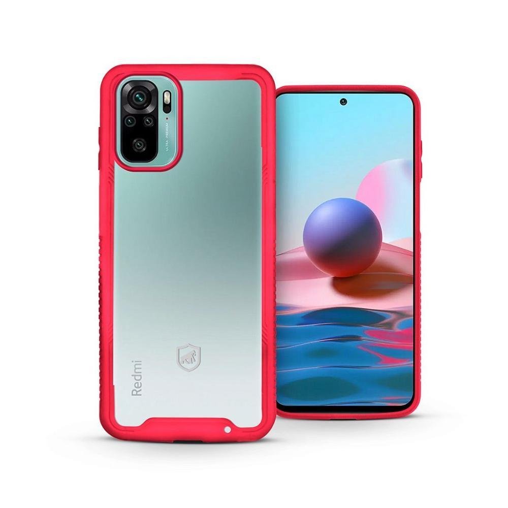 Imagem 3 de 5 do produto Capa Gshield Para Xiaomi Redmi Note 10, Stronger Rosa