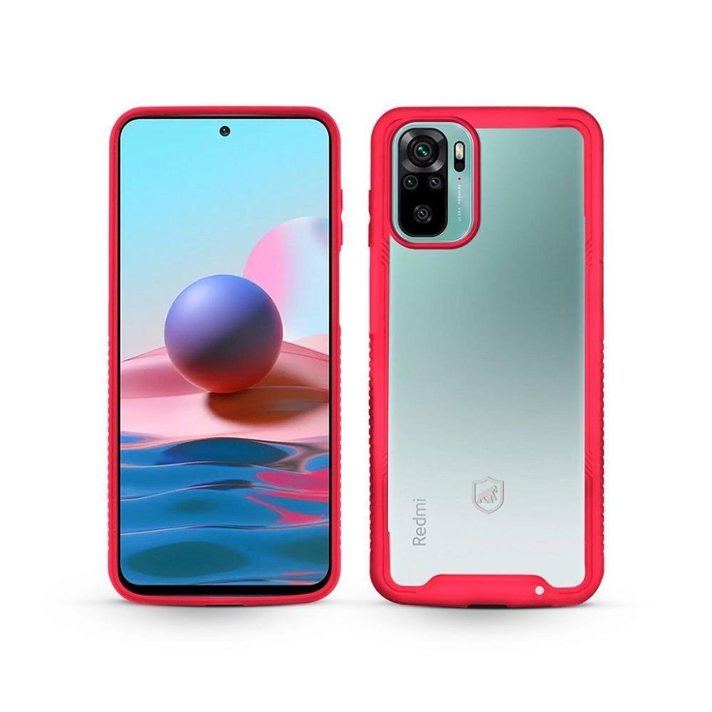 Imagem 4 de 5 do produto Capa Gshield Para Xiaomi Redmi Note 10, Stronger Rosa