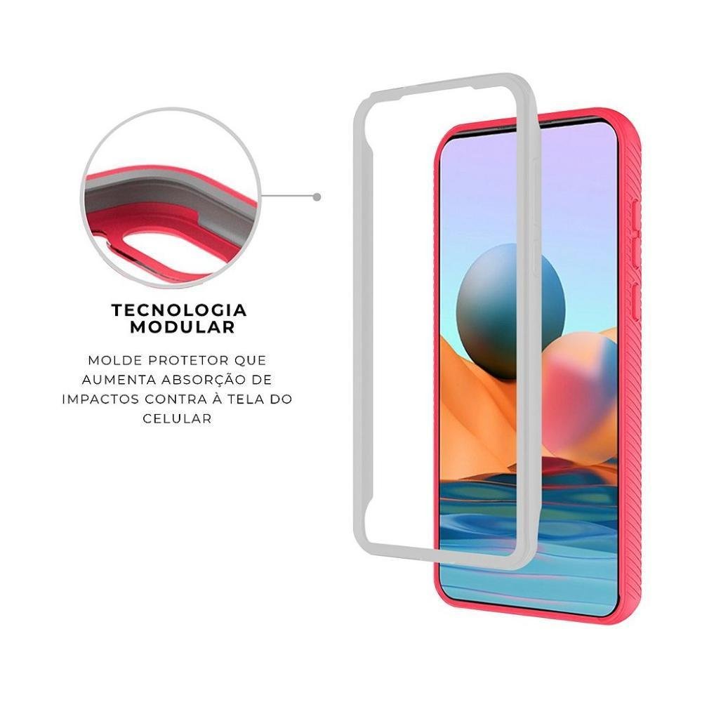 Imagem 2 de 5 do produto Capa Gshield Para Xiaomi Redmi Note 10 Pro, Stronger Rosa