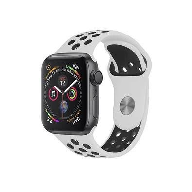 Multiira Para Apple Watch Armor Running 49mm - Branco E Preto - Gshield