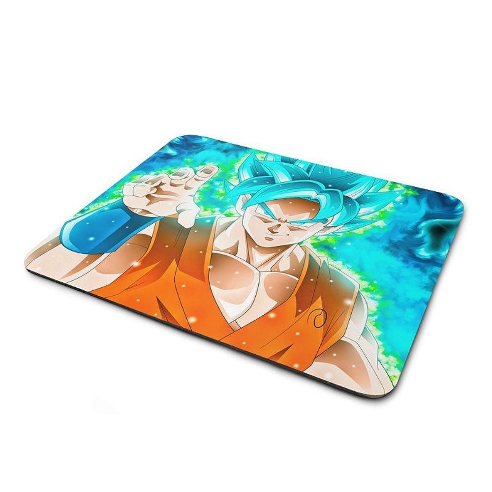 Mousepad Goku Super Saiyajin Níveis Dragon Ball com apoio