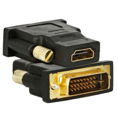 St-HDmi-dmf adaptador Dvi M X HDMI F, Dourado