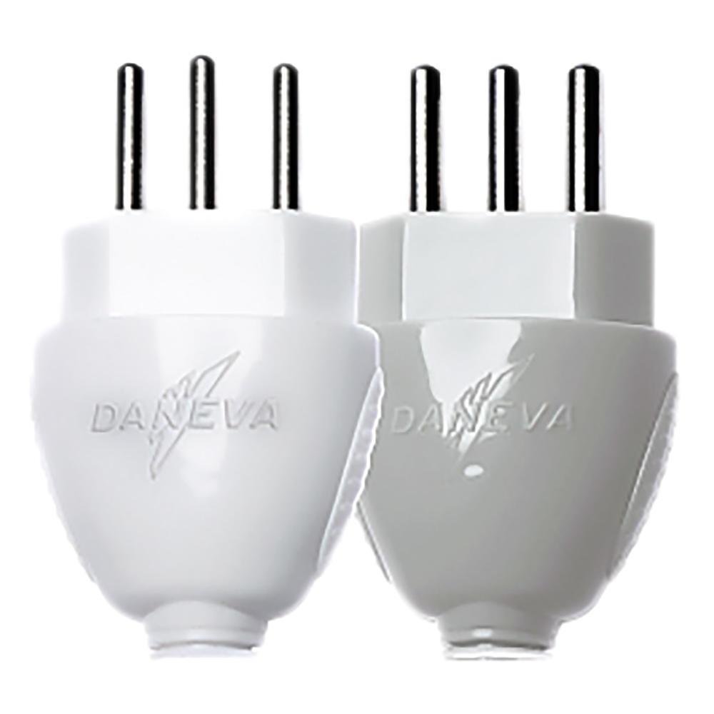 Plugue Desmontavel Daneva Dn1591 2p+t 10a Sortida