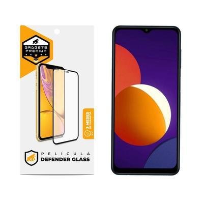 Película Para Samsung Galaxy A12 / M12, Defender Glass Preta, Gshield