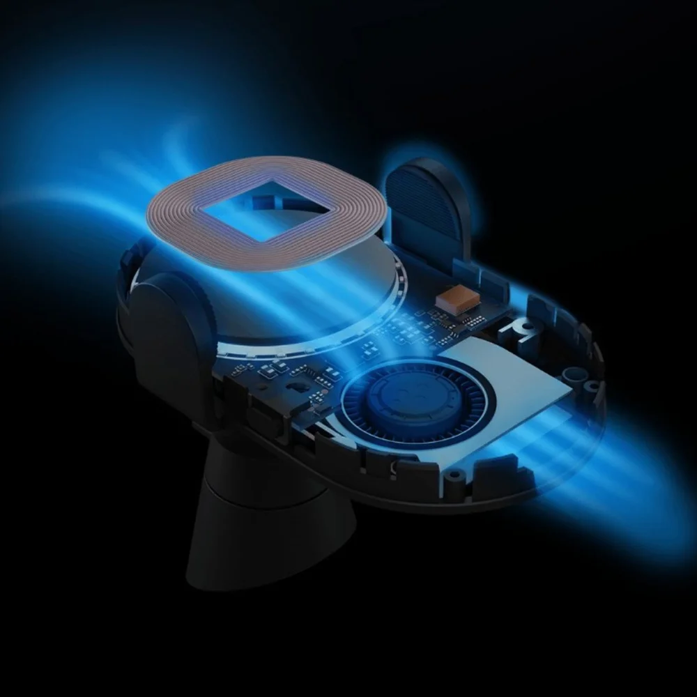 Imagem 2 de 5 do produto Carregador Veicular, Sem Fio 20w, Mi Wireless Car Charger - Preto