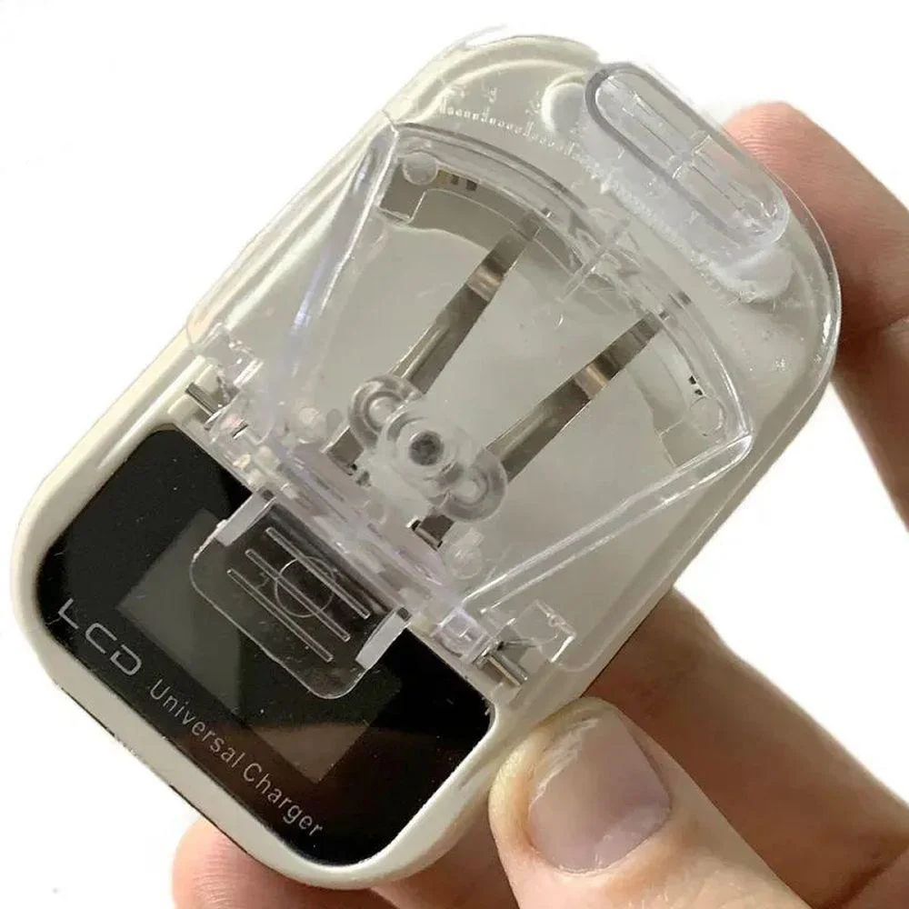 Imagem 3 de 4 do produto Carregador De Bateria Universal, Para Celular, Câmera, Com Saída USB