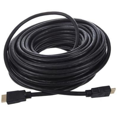 Cabo HDMI, HDTV 15m, Alta Definição 1.4, Ethernet Full HD 3D 4k