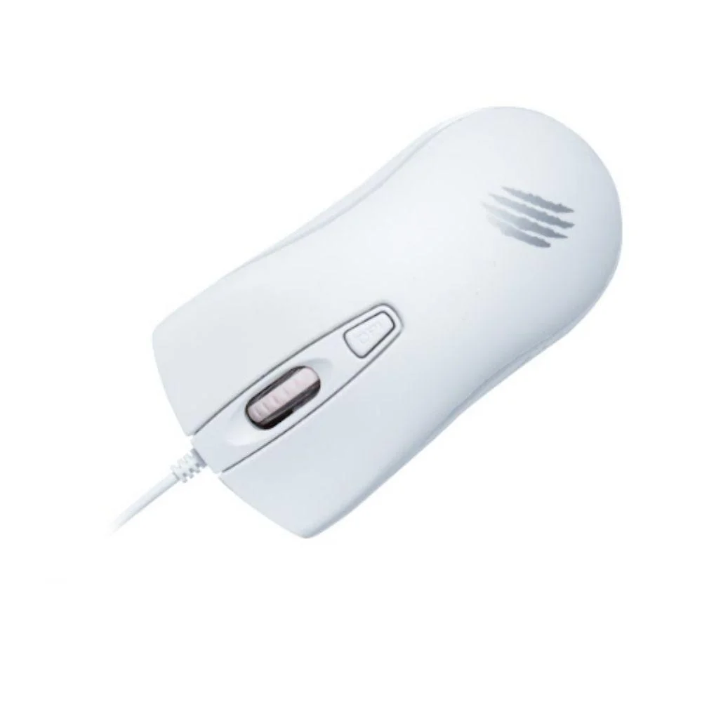 Imagem 2 de 4 do produto Kit Mouse E Mousepad Oex Game Mc105, Wave, 4 Botões, LED, Branco
