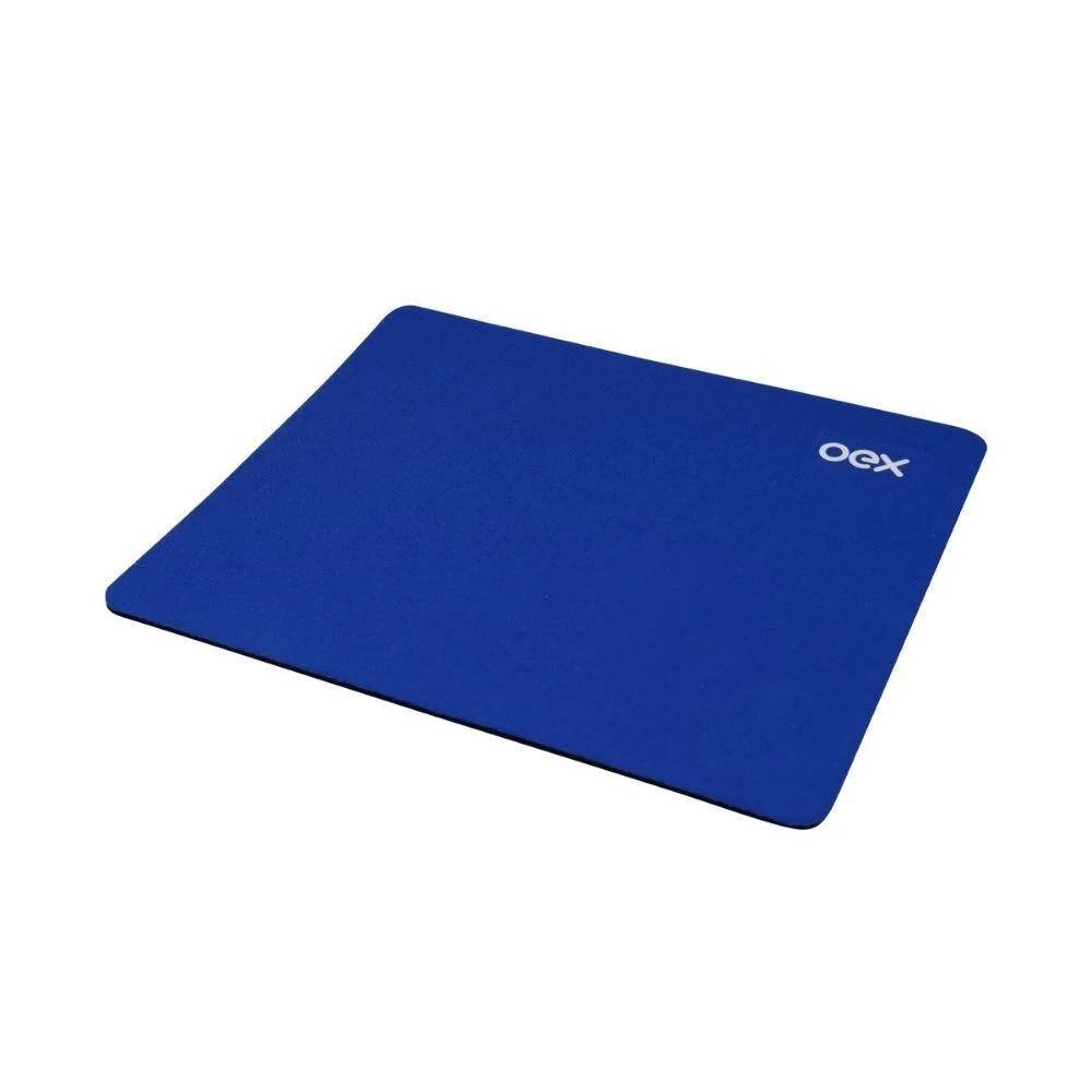 Imagem 2 de 2 do produto Mousepad Eva Oex Mp100, base de borracha, Azul