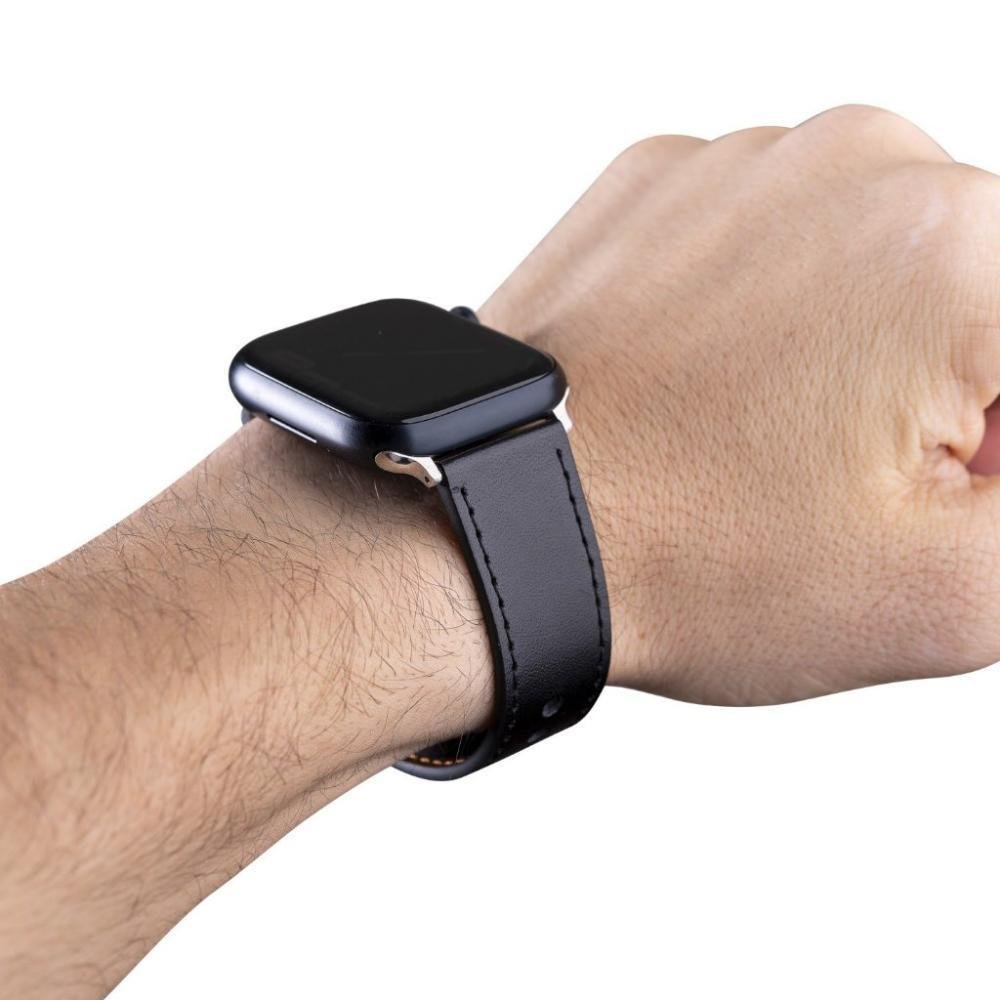 Imagem 4 de 5 do produto Multiira Gshield De Couro, Para Apple Watch, 38/40/41mm, Preta