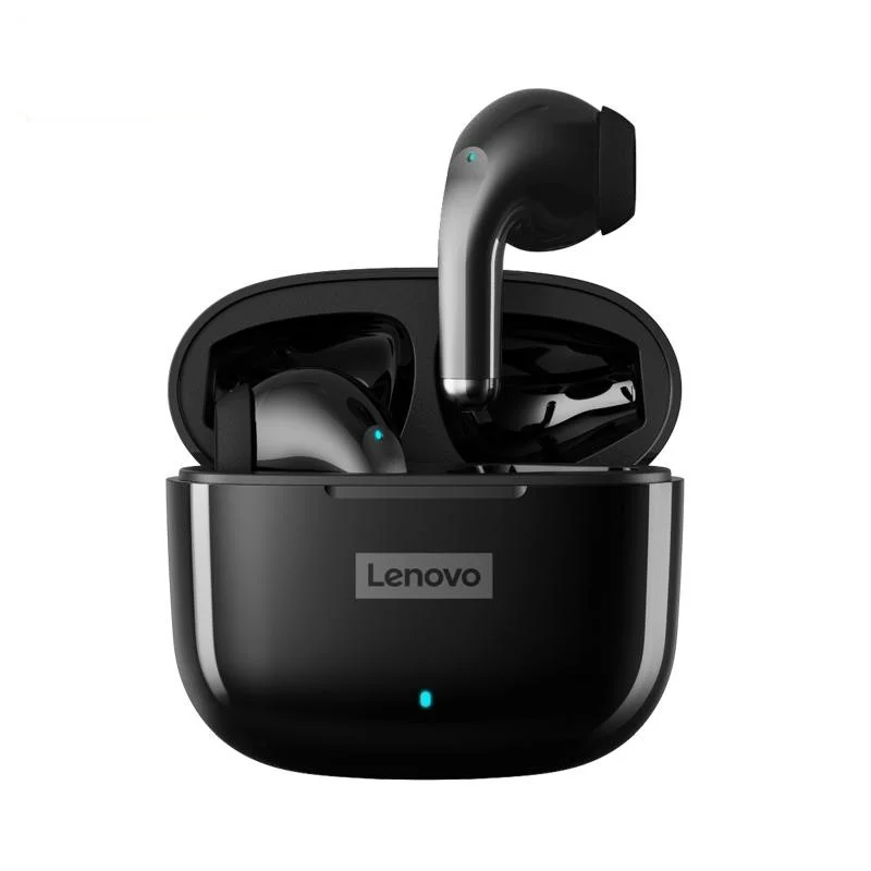 Fone De Ouvido Lenovo Lp40 Pro, Bluetooth 5.1, Thinkplus Livepods, Preto - Lp40pro