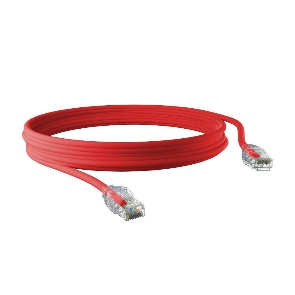 Patch Cord Furukawa Cat6 Cmx 5m Vermelho KaBuM!