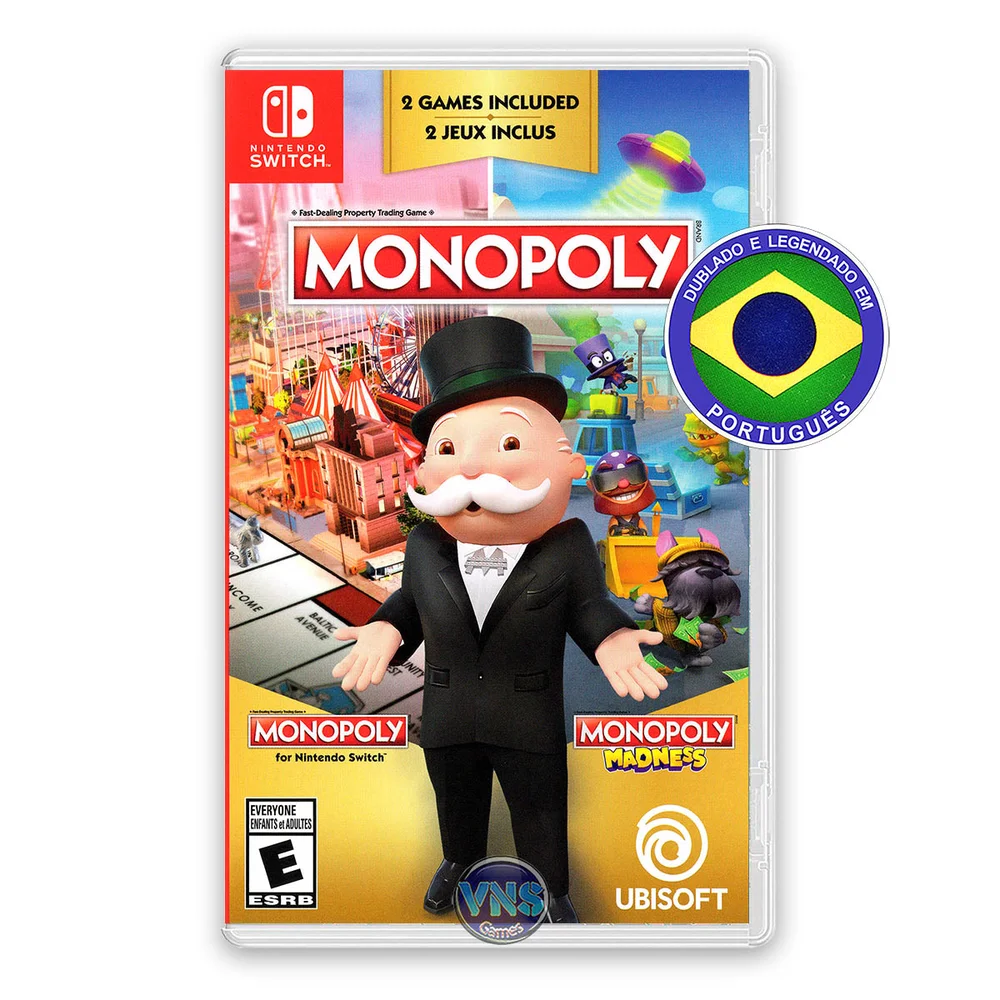 Imagem 2 de 5 do produto Jogo Monopoly Madness - Switch, Nintendo Lite