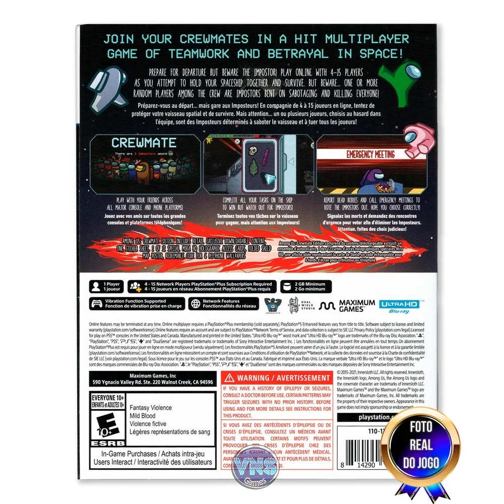 Imagem 5 de 5 do produto Among Us: Crewmate Edition - Ps5