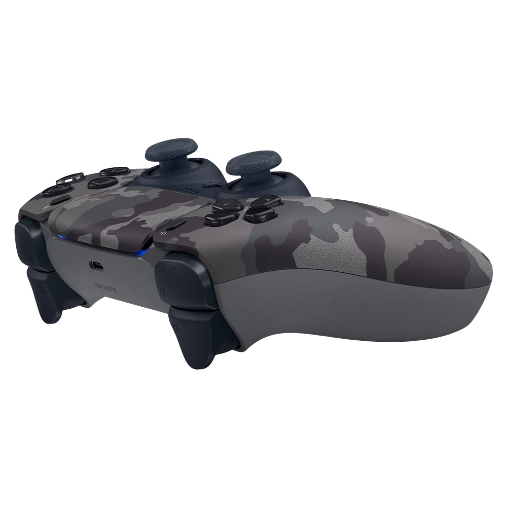 Imagem 3 de 5 do produto Controle Playstation 5 Sony DualSense, Sem Fio, Gray Camuflado - PS5