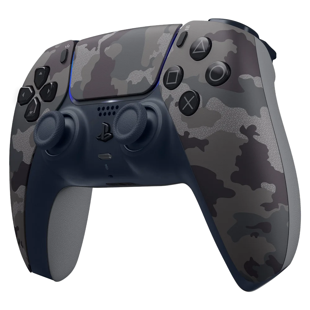Imagem 5 de 5 do produto Controle Playstation 5 Sony DualSense, Sem Fio, Gray Camuflado - PS5