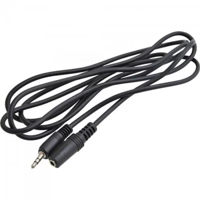 Cabo P2 Estereo X J2 Estereo 1,5m Cbpd0012 Preto Storm
