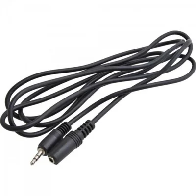 Cabo P2 Estereo X J2 Estereo 1,5m Cbpd0012 Preto Storm