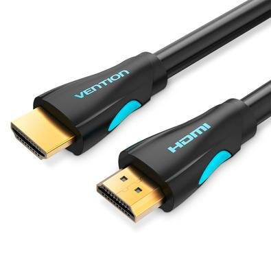 Cabo HDMI 2.0 Vention, Reforçado, 2 Metros, Preto - aaobh