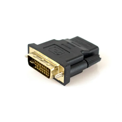 Adaptador Evus DVI (24+5) Macho Para HDMI Femea Ouro Evus C-097