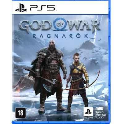 Jogo God Of War Ragnarök Ps5 - Mídia Física