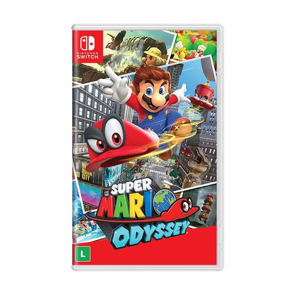 Jogo Super Mario Odyssey - Switch - MeuGameUsado