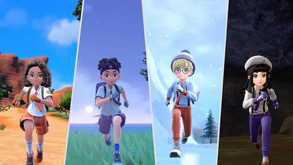 Pokémon Violet, Switch