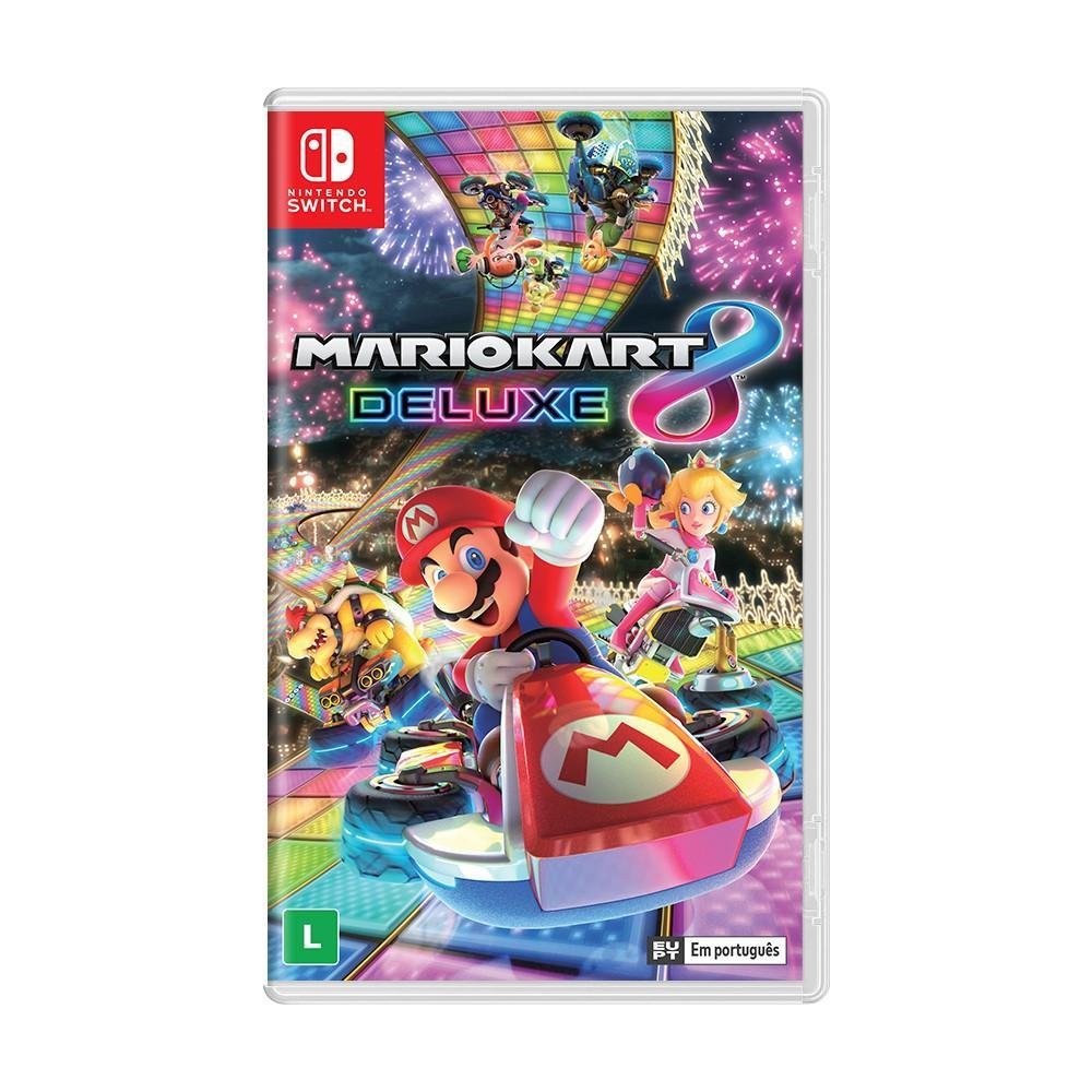 Jogo Mario Kart 8 Deluxe - Nintendo Switch