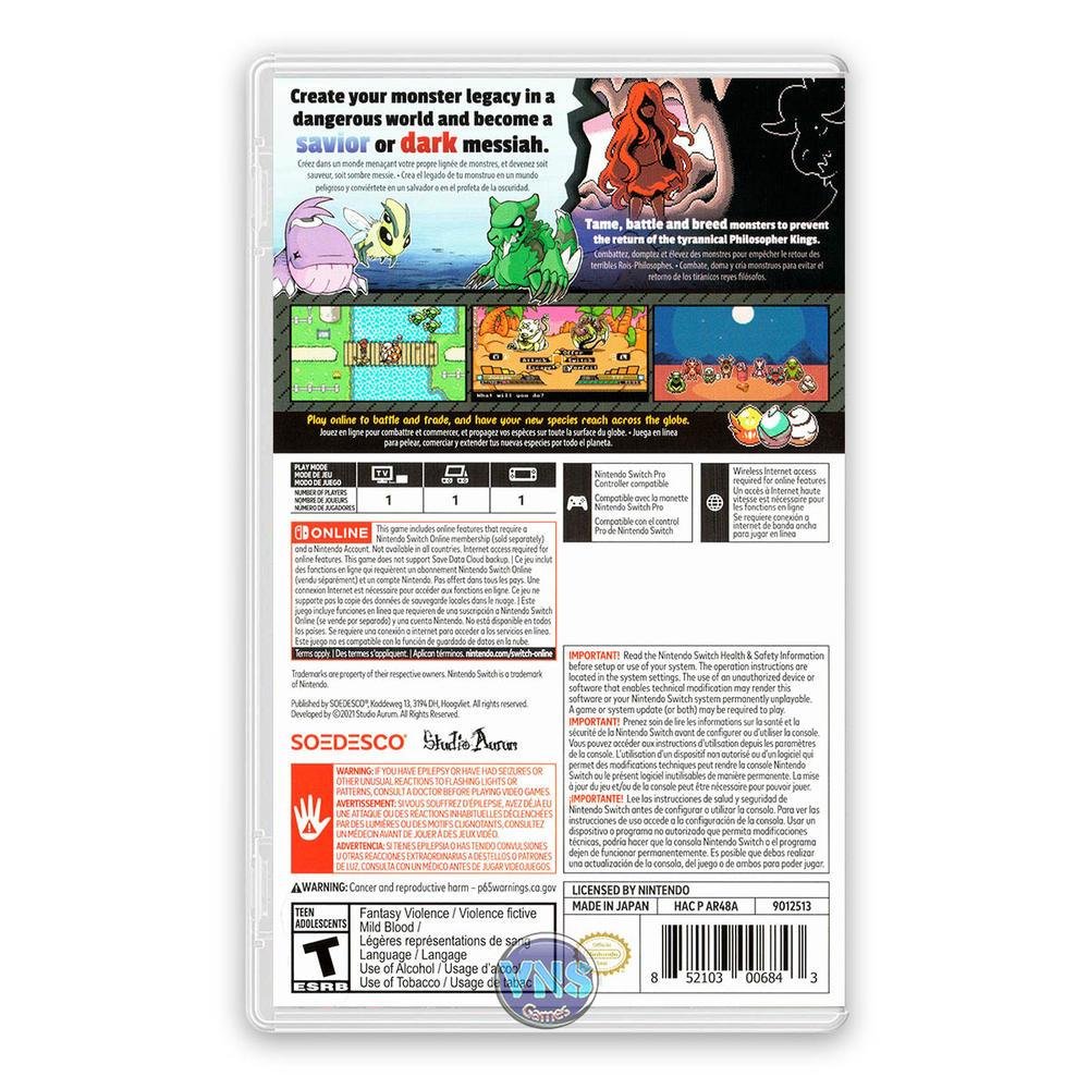 Jogos Nintendo Soedesco Monster Crown - Switch | KaBuM!