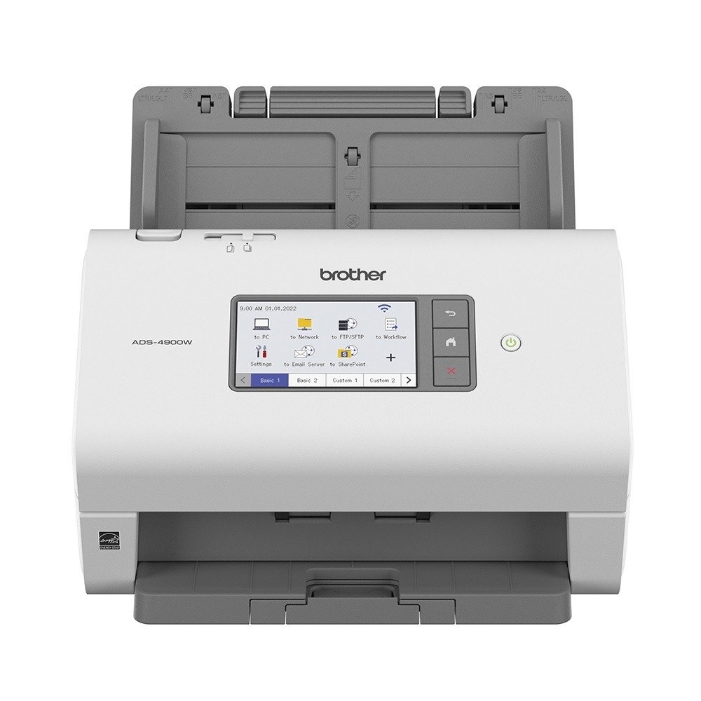 Scanner Portatil De Mesa Brother Ads4900w A4, Wifi, Duplex, Bivolt - Branco