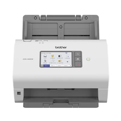 Scanner Portatil De Mesa Brother Ads4900w A4, Wifi, Duplex, Bivolt - Branco