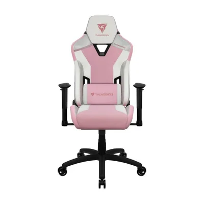 Cadeira Thunderx3 Tc3, até 125 kg, Rotação de 360 grau, Sakura White
