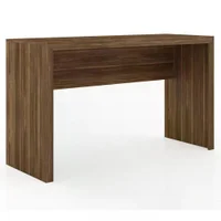Mesa Escrivaninha Tecno Mobili Me4135 Para Escritorio, Nogal