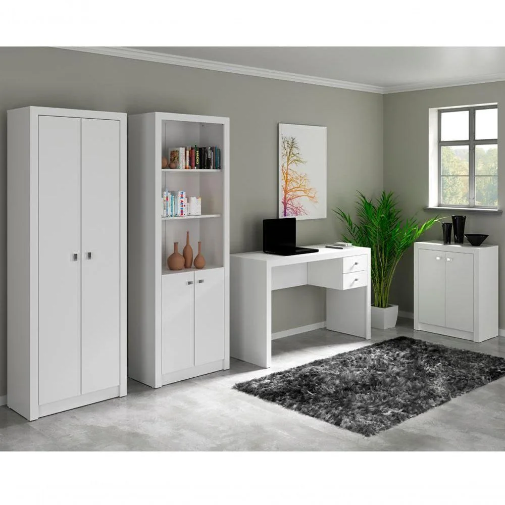 Imagem 3 de 4 do produto Conjunto Escritório Tecno Mobili Cj6, 04 Peças, Branco