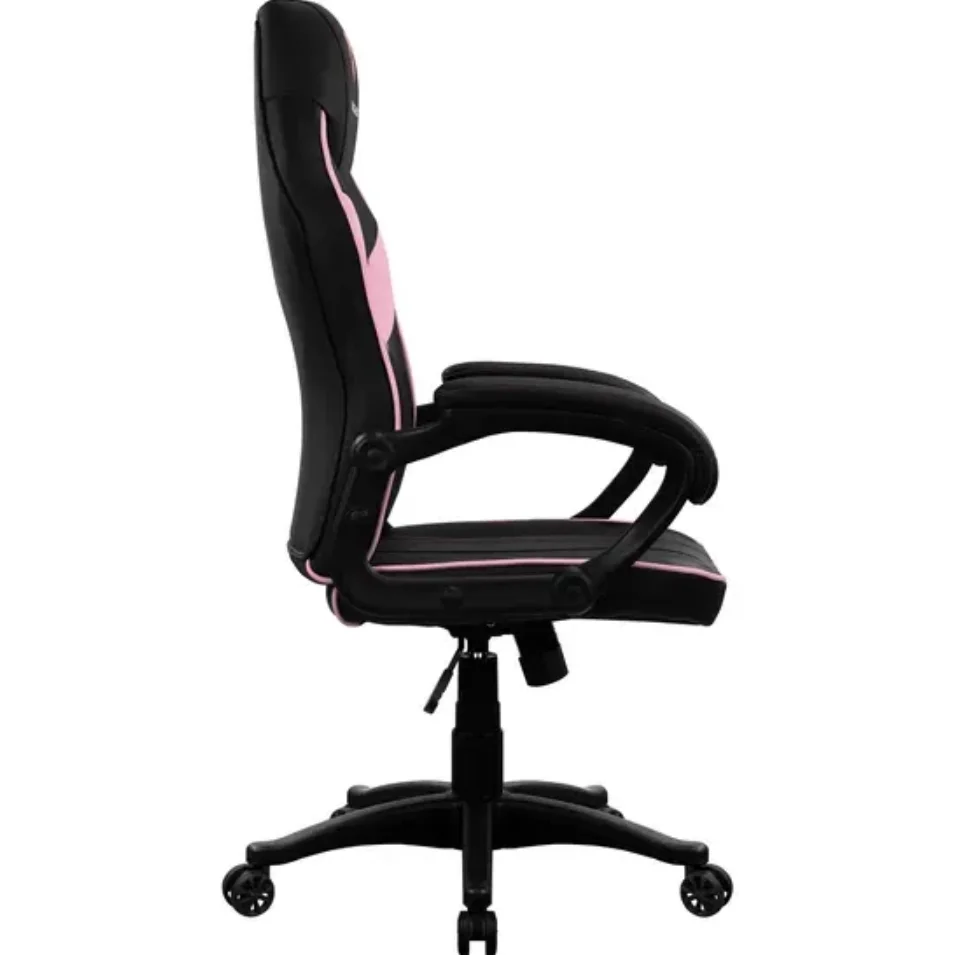 Imagem 3 de 5 do produto Cadeira Gamer Thunderx3 Ec1, Suporta Até 120kg, Cilindro De Gás, Almofadas, Preto E Rosa - 78233
