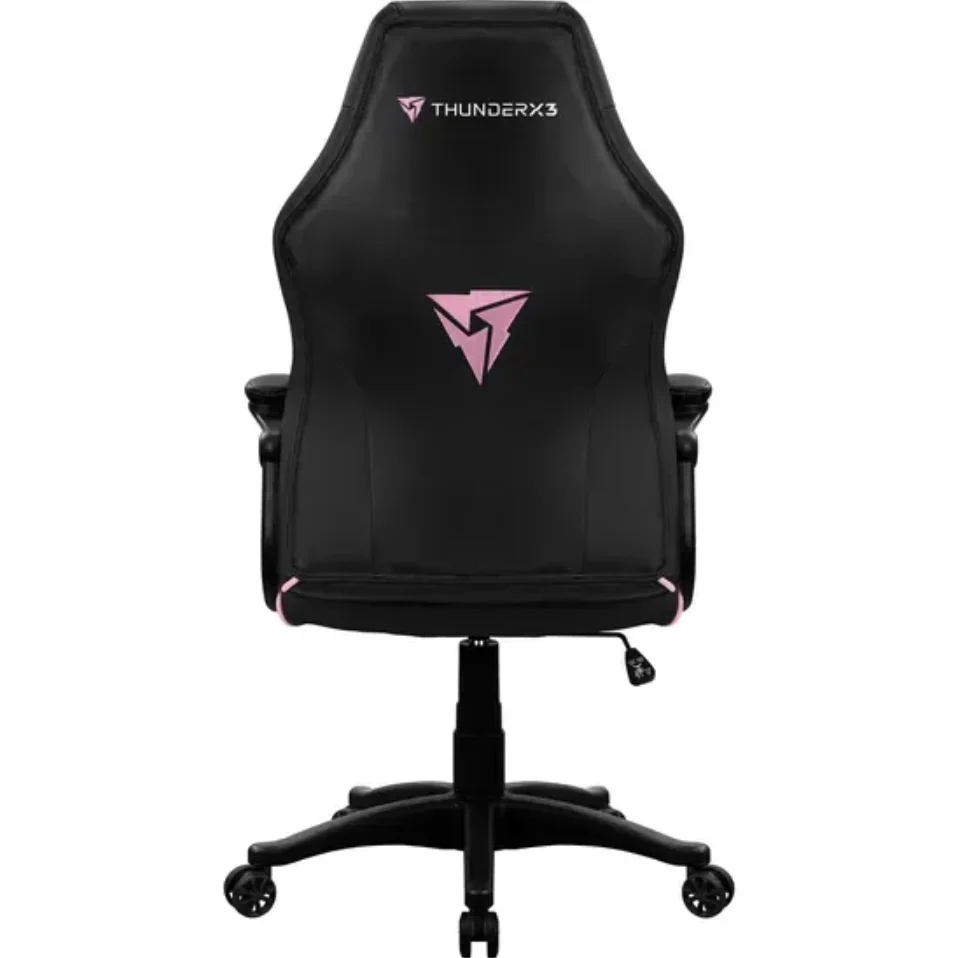 Imagem 5 de 5 do produto Cadeira Gamer Thunderx3 Ec1, Suporta Até 120kg, Cilindro De Gás, Almofadas, Preto E Rosa - 78233